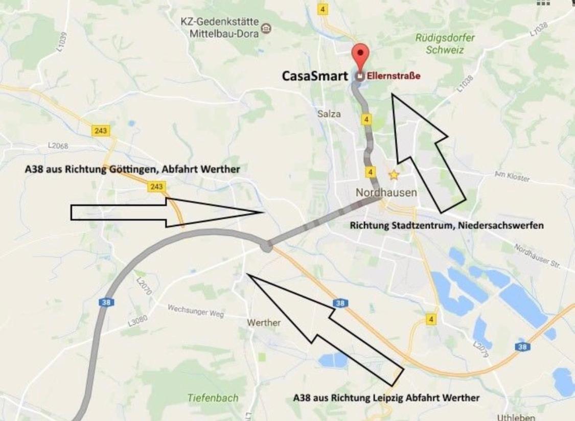 Casasmart // Das Ferienhaus Am Harz Nordhausen Buitenkant foto